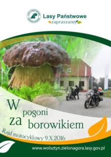 Rajd motocyklowy ,,W pogoni za borowikiem"