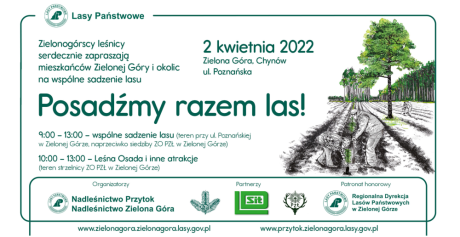 Zapraszamy do udziału w akcji "Posadżmy razem las"!