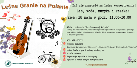 Zapraszamy na "Leśne Granie na Polanie"