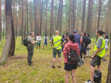 Studenci "Tropical Forestry" ponownie Polsce