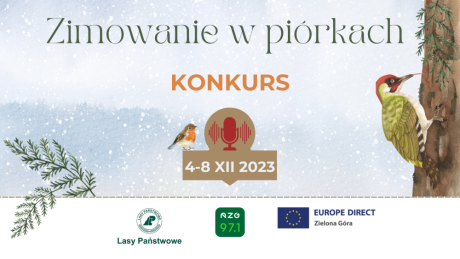 „Zimowanie w piórkach” - weź udział w konkursie i odkryj świat ptaków zimujących w Polsce!